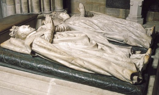 Gisant d'Henri II et de Catherine de Médicis - Basilique de Saint-Denis